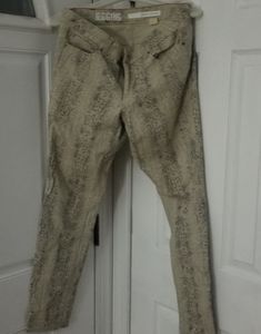 Snakeskin pants